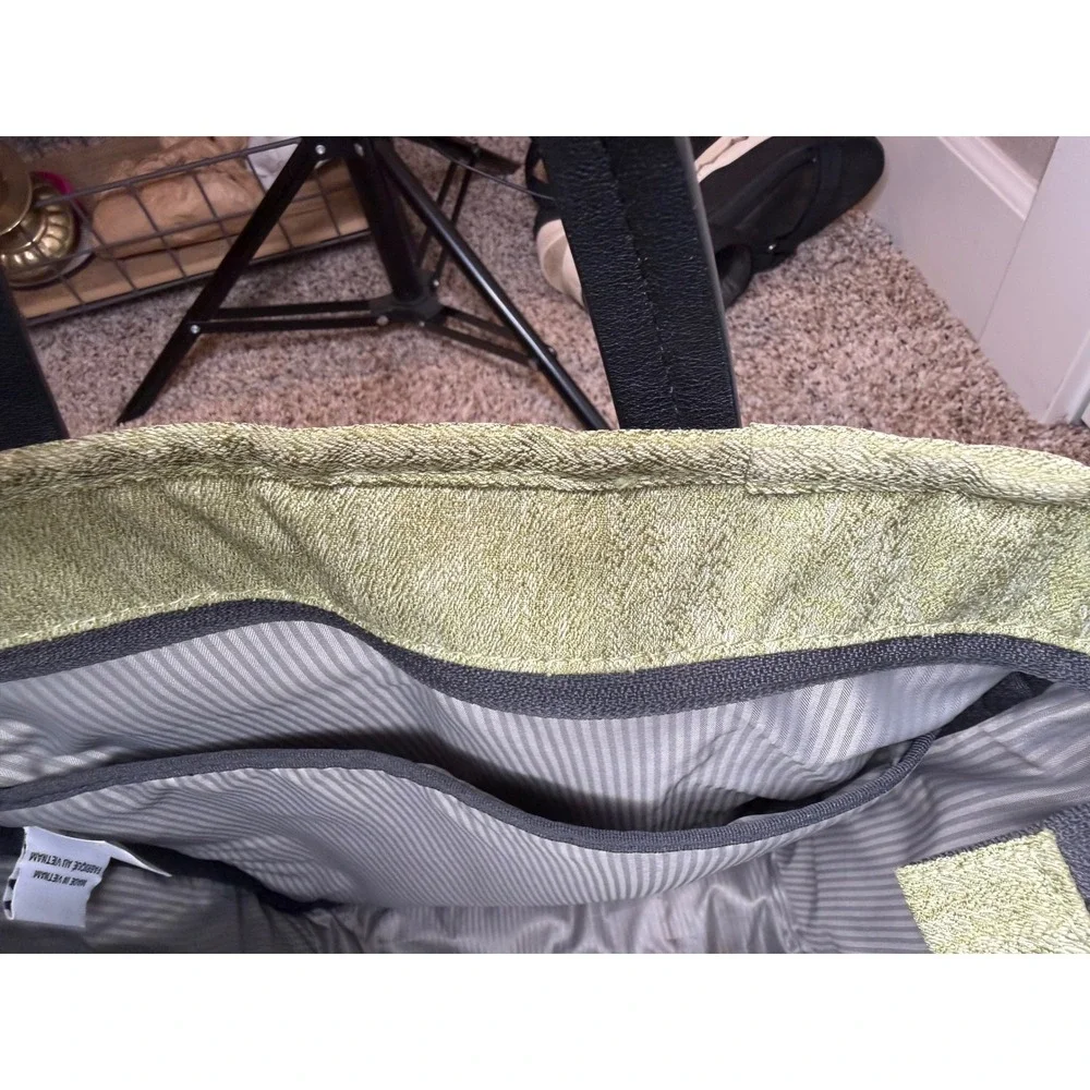 Sherpani Camden Convertible Backpack Tote Bag Olive Green Melange Missing Strap